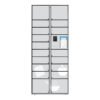 Selectivend 18-Compartment Standalone Smart Delivery Locker with Touchscreen and Scanner