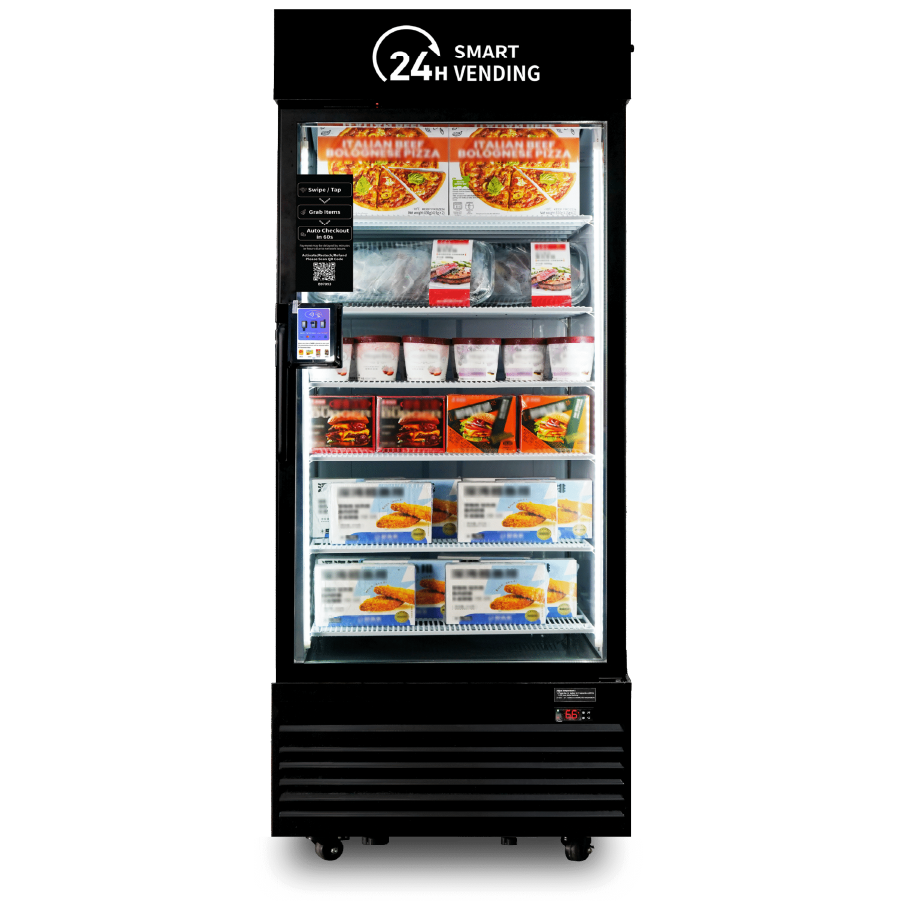 HAHA Vending Freezer 550 AI Smart Cooler
